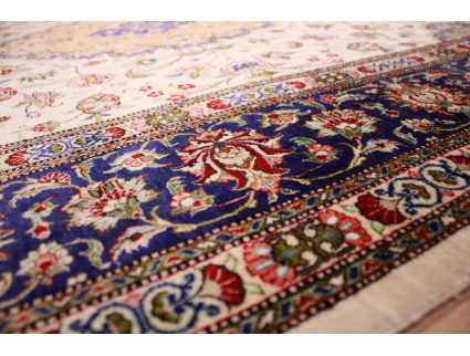 Persian carpet "Ghom" pure Silk 205x140 cm