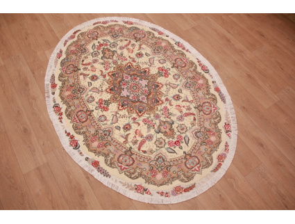 Exclusive Persian carpet Tabriz Oval 198x135 cm