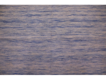 Oriental Kilim Wool 300x200 cm Sky blue