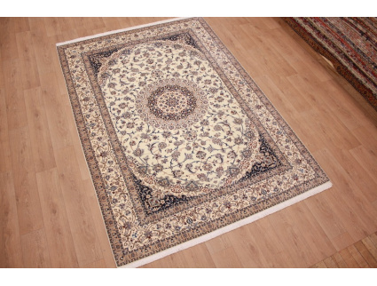 Fine Persian carpet "Nain" 6la with  silk 317x215 cm