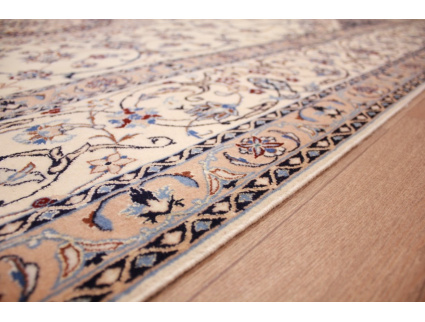 Fine Persian carpet "Nain" 6la with  silk 317x215 cm