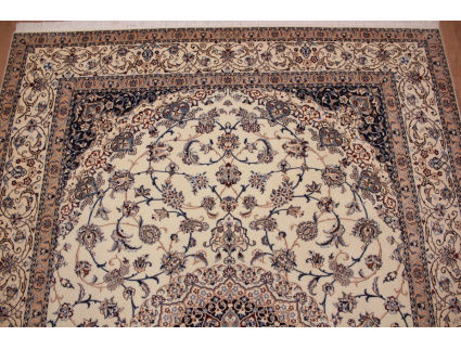 Fine Persian carpet "Nain" 6la with  silk 317x215 cm