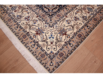 Fine Persian carpet "Nain" 6la with  silk 317x215 cm