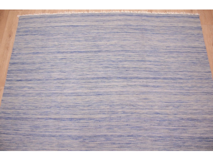 Oriental Kilim Wool 350x250 cm Blue striped