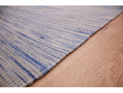 Oriental Kilim Wool 350x250 cm Blue striped