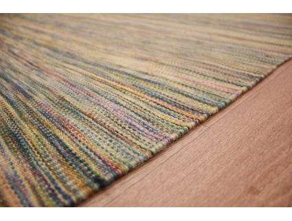 Oriental Kilim Wool 350x250 cm Beige striped