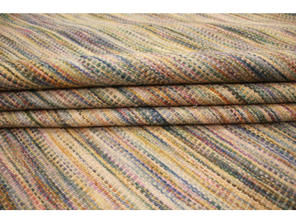 Oriental Kilim Wool 350x250 cm Beige striped