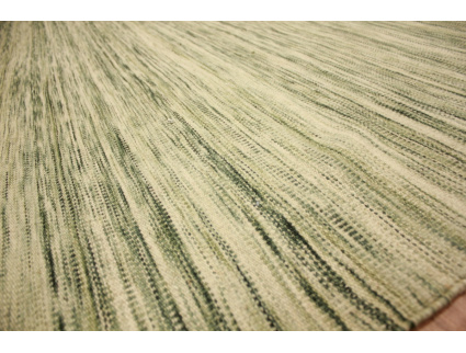 Oriental Kilim Wool 300x250 cm Green striped