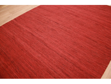 Oriental Kilim Wool 300x200 cm Red striped