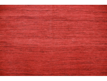 Oriental Kilim Wool 300x200 cm Red striped