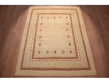 Persian carpet "Gabbeh Loribaf" wool 194x151 cm