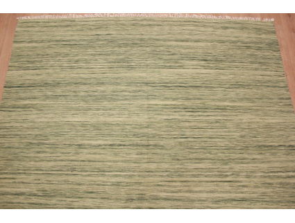 Oriental Kilim Wool 350x250 cm Green striped