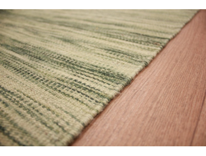 Oriental Kilim Wool 350x250 cm Green striped