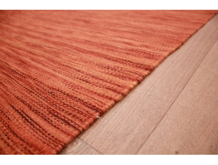 Oriental Kilim Wool 350x250 cm Orange striped