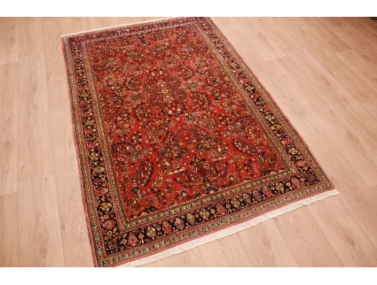 Antik Persian carpet "Sarough" Wool 197x130 cm Red