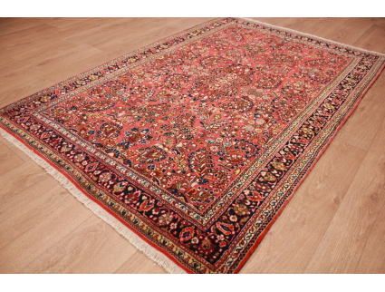 Antik Persian carpet "Sarough" Wool 197x130 cm Red