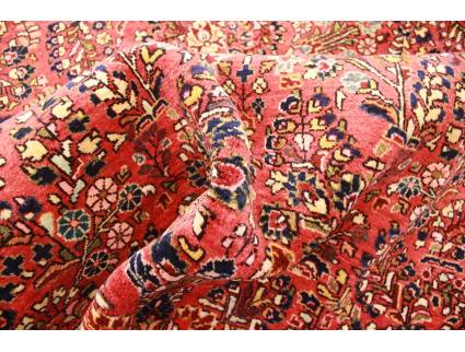 Antik Persian carpet "Sarough" Wool 197x130 cm Red