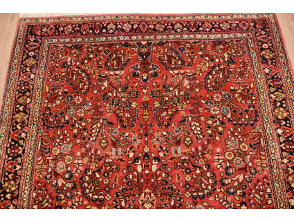 Antik Persian carpet "Sarough" Wool 197x130 cm Red