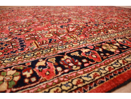 Antik Persian carpet "Sarough" Wool 197x130 cm Red