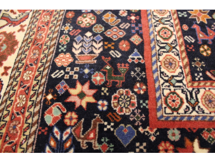 Persian carpet "Ghashghai" wool rug 220x150 cm