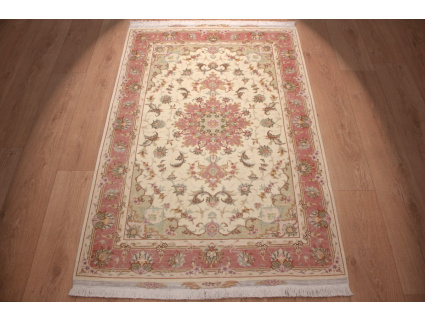 Persian carpet "Taabriz" with Silk 151x102 cm