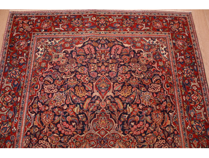 antic Persian carpet "Kashan" 206x136 cm