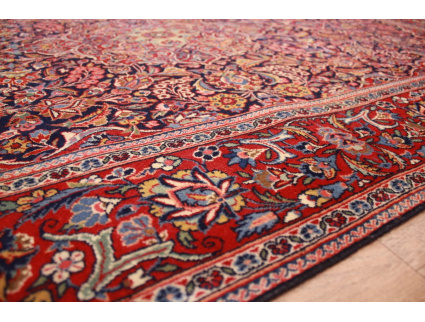 antic Persian carpet "Kashan" 206x136 cm