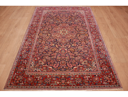 antic Persian carpet "Kashan" 206x136 cm