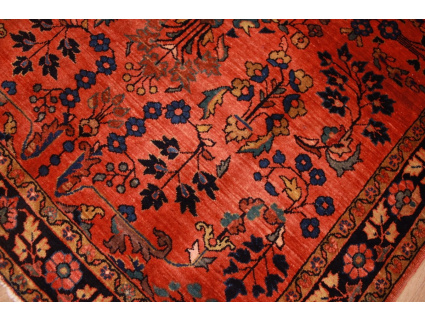 Antik Persian carpet "Sarough" Wool 145x102 cm Red