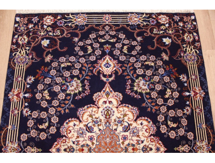 Persian carpet  Esfahan with silk 157x111 cm Masterpiece