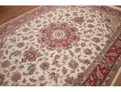 Persian carpet "Mashad" with Silk 300x200 cm