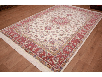 Persian carpet Mashhad with Silk 300x200 cm