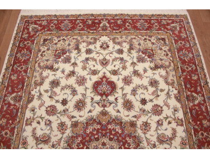 Persian carpet Mashhad with Silk 300x200 cm