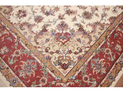 Persian carpet Mashhad with Silk 300x200 cm