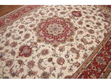 Persian carpet Mashhad with Silk 300x200 cm