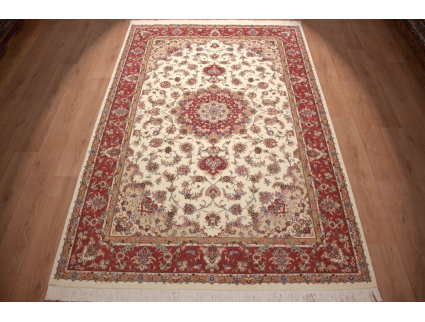 Persian carpet "Mashad" with Silk 300x200 cm