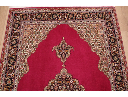 Persian carpet "Taabriz" with Silk160x100 cm Pink