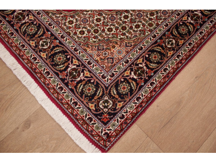 Persian carpet "Taabriz" with Silk160x100 cm Pink