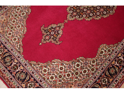 Persian carpet "Taabriz" with Silk160x100 cm Pink