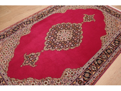 Persian carpet "Taabriz" with Silk160x100 cm Pink