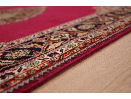 Persian carpet "Taabriz" with Silk160x100 cm Pink