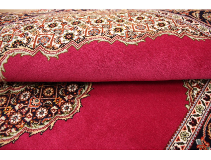 Persian carpet "Taabriz" with Silk160x100 cm Pink