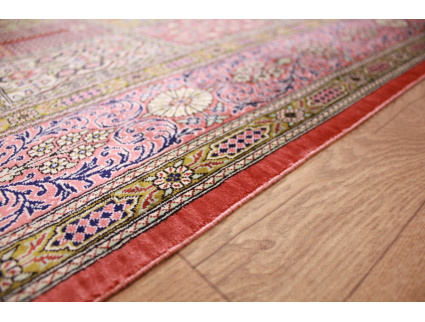 Persian carpet Qum pure Silk 204x130 cm