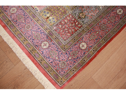 Persian carpet Qum pure Silk 204x130 cm