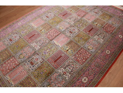 Persian carpet Qum pure Silk 204x130 cm