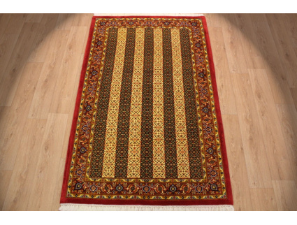 Persian carpet "Bijar" with Silk 217x145 cm oriental rug