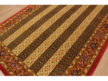 Persian carpet "Bijar" with Silk 217x145 cm oriental rug