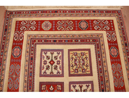 Modern persian carpet Nimbaf 153x112 cm pure wool Beige