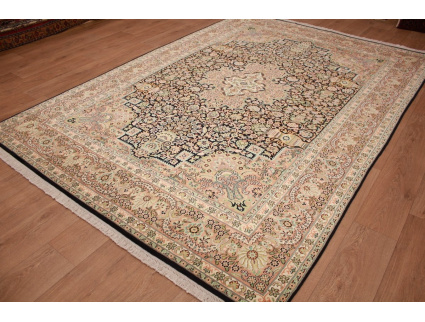 Persian carpet "Kashmir" silk touch 307x212 cm Black