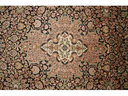 Persian carpet "Kashmir" silk touch 307x212 cm Black